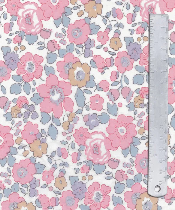 Betsy X Pink Mauve 2GZ Bespoke - Liberty Tana Lawn