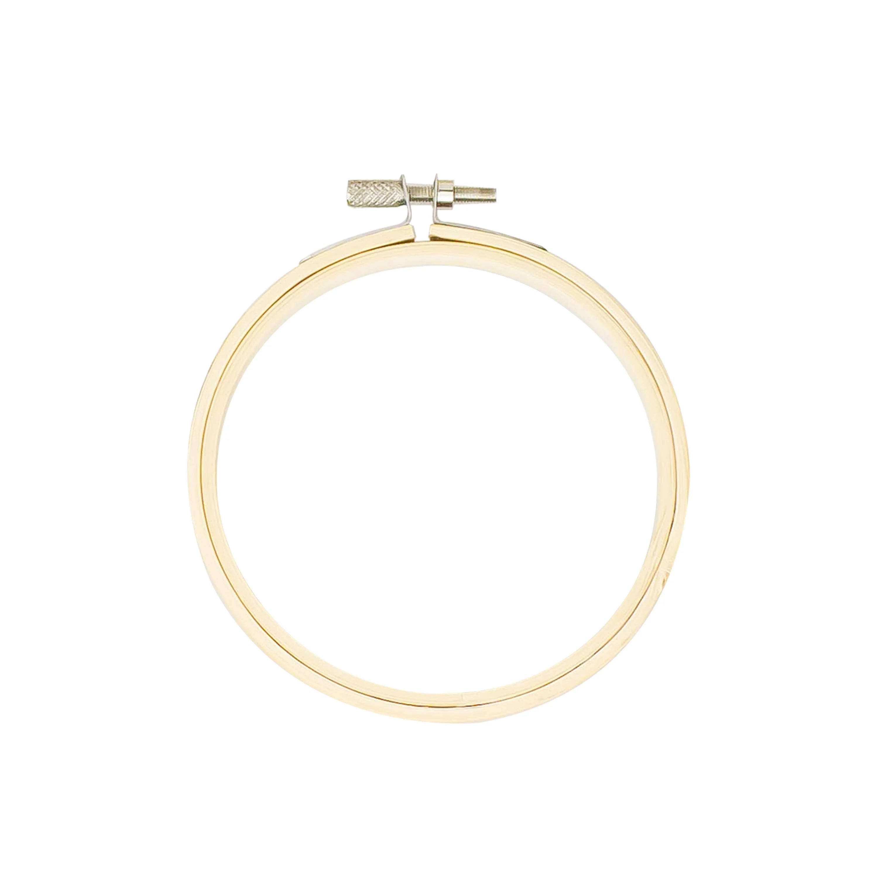 Bamboo Embroidery Hoop Round 10cm