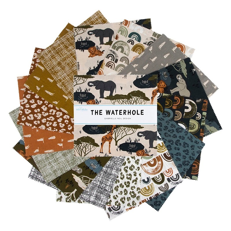 The Waterhole 5" Stacker - Riley Blake Designs