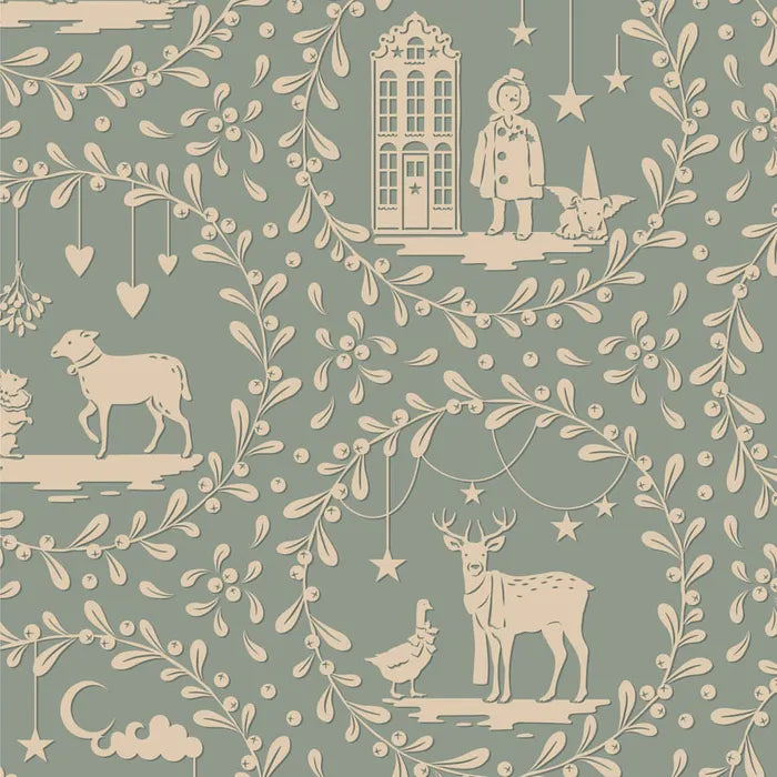 Paperscenes Duck Egg - Merry Little Christmas by Tilda