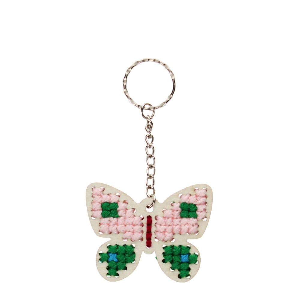 Rex London Stitch Your Own Keyring - Butterfly