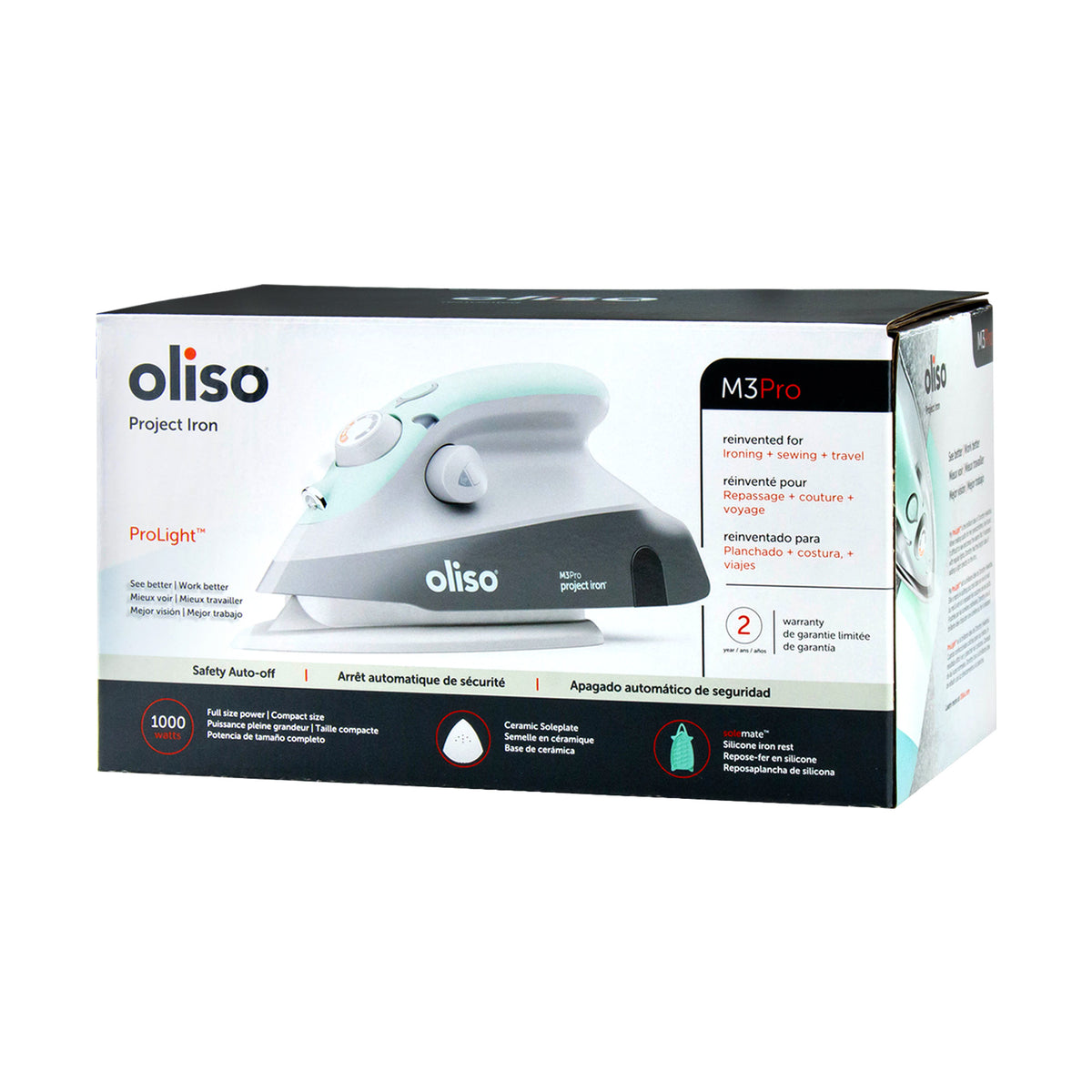 Oliso M3Pro Mini Project Iron - Aqua