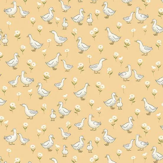 Ducks Yellow - Little Ones by Makower