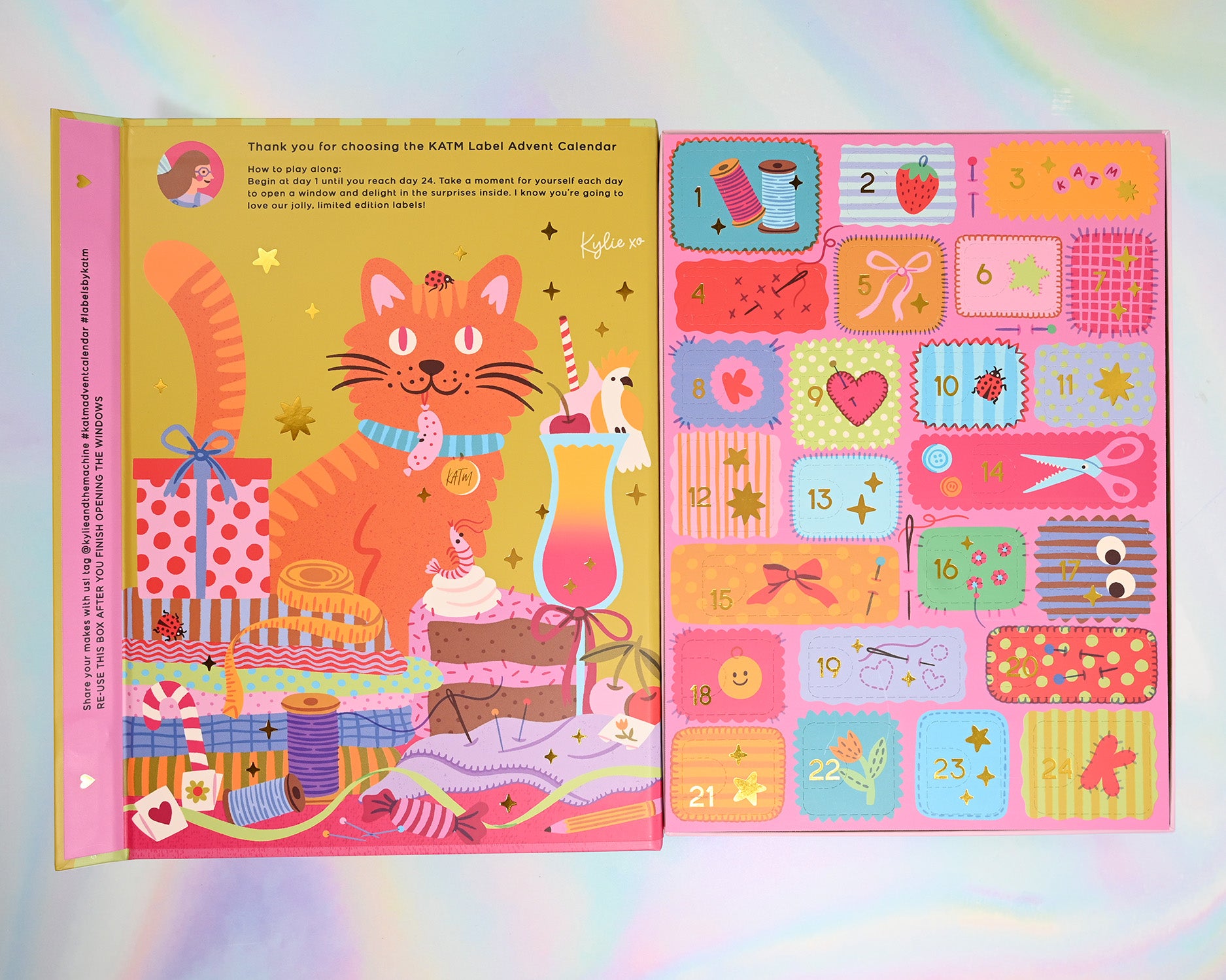 PRE-ORDER - 2026 Labels Advent Calendar (24 Day) - Kylie and the Machine