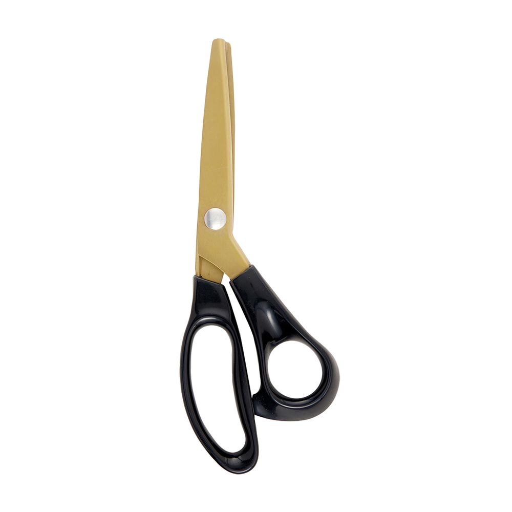Pinking Shears 9.25" Brushed Gold - Hemline
