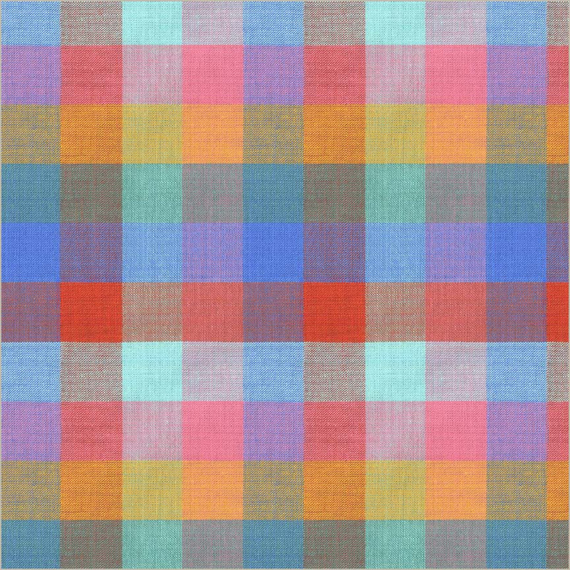 Cheerful Check Multi 108" Wideback by Whistler Studios