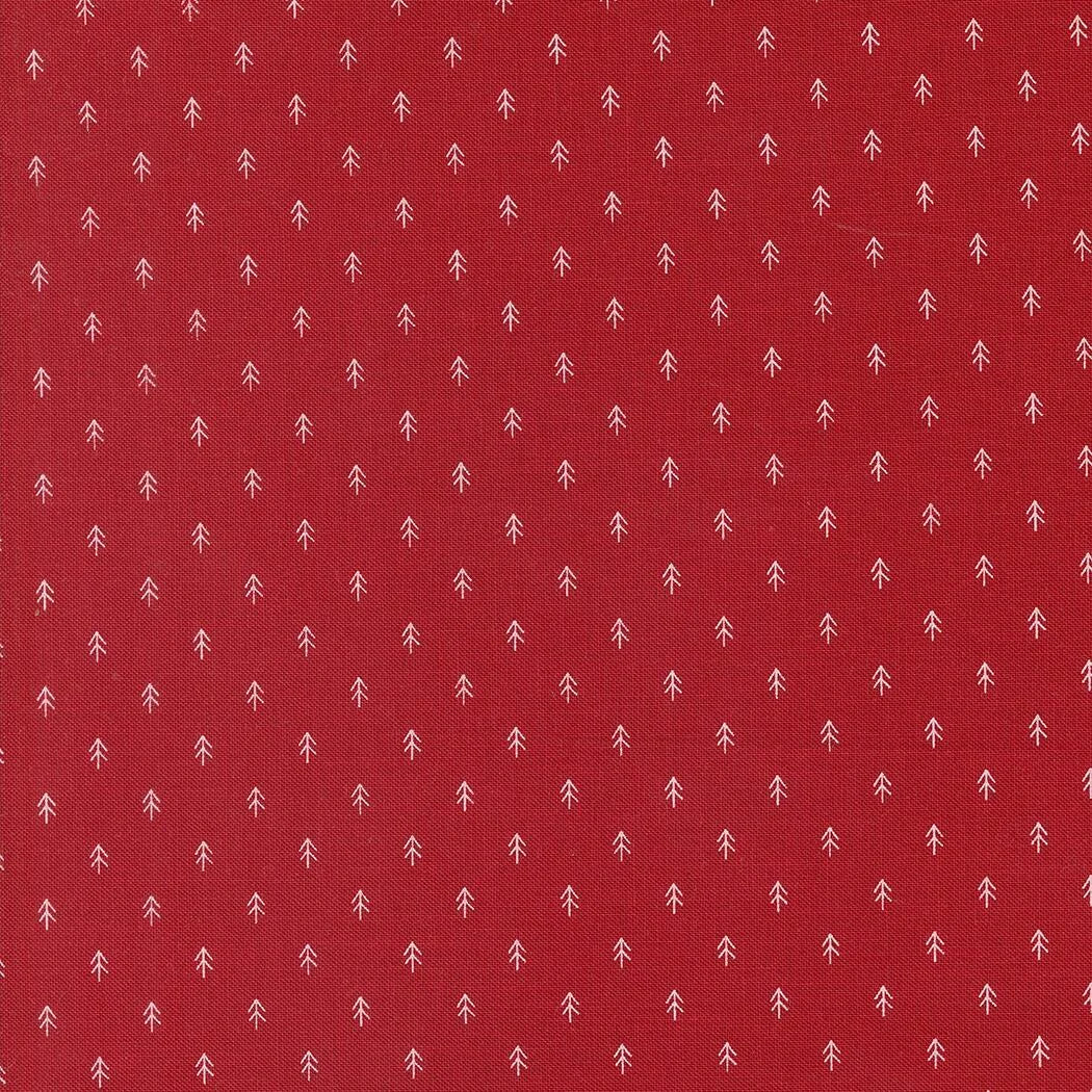 Tiny Trees Red - On Dasher by Moda