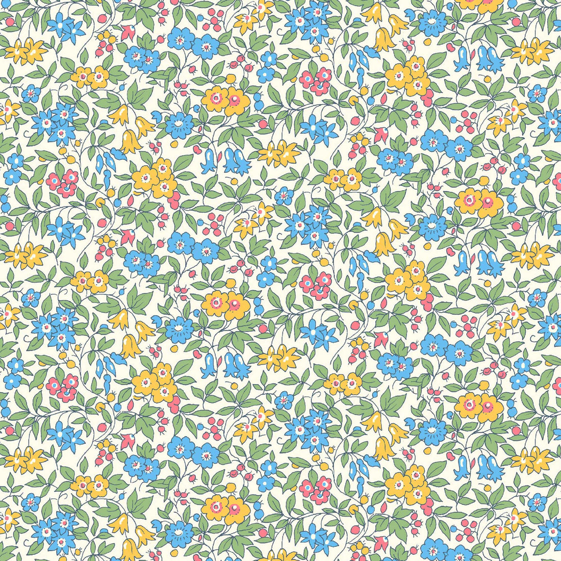 Forget Me Not 5727D - Flower Show Midsummer - Liberty Quilting Cotton
