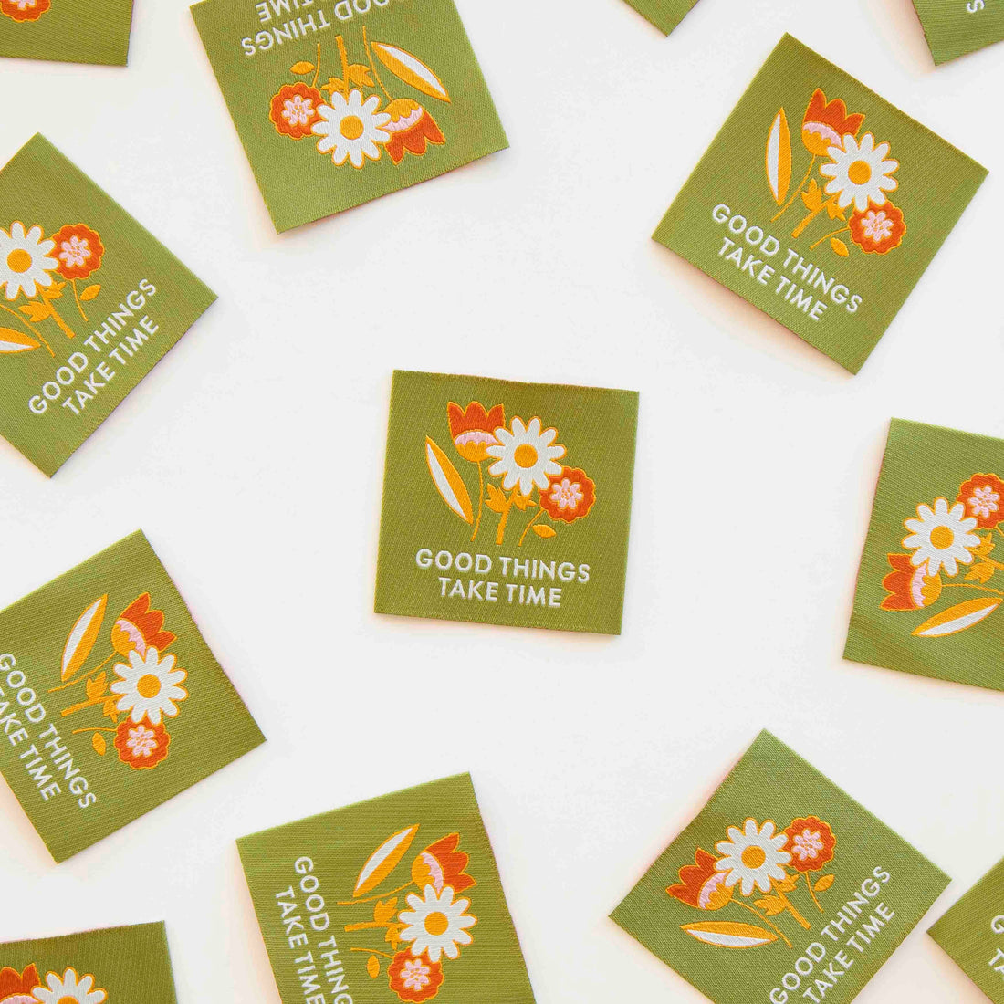 Good Things Take Time Labels - Sarah Hearts