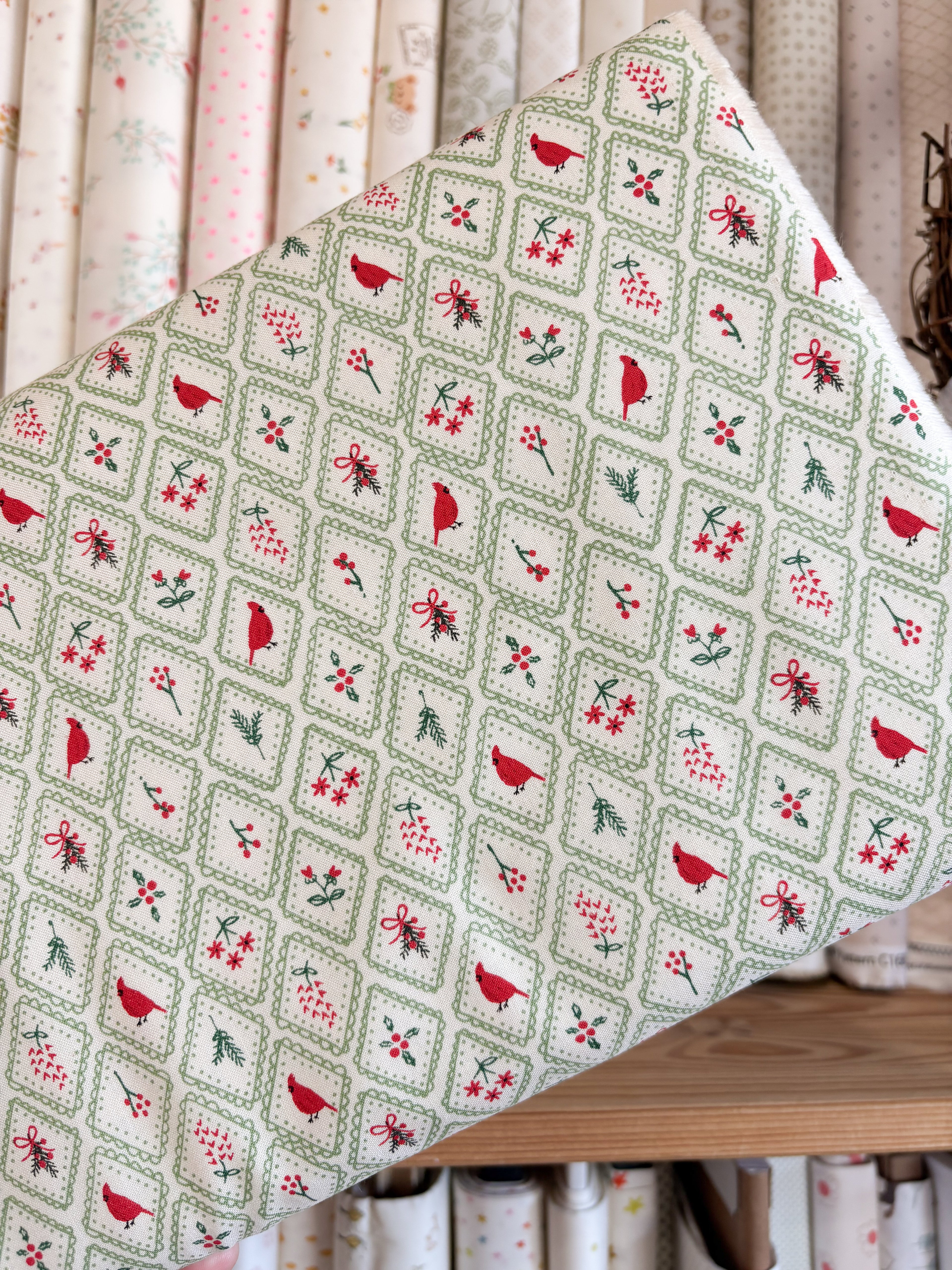 Christmas Charm Mistletoe - Holiday Cheer by Moda