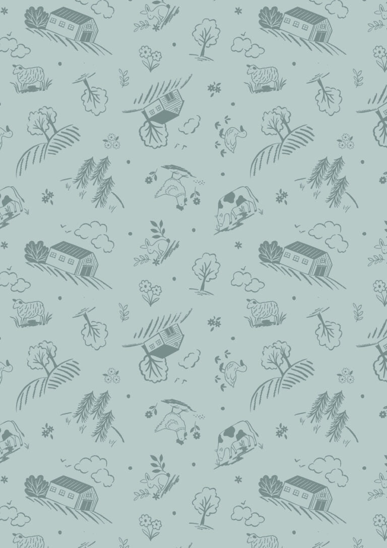 Country Croft Duck Egg - Country Croft by Lewis & Irene