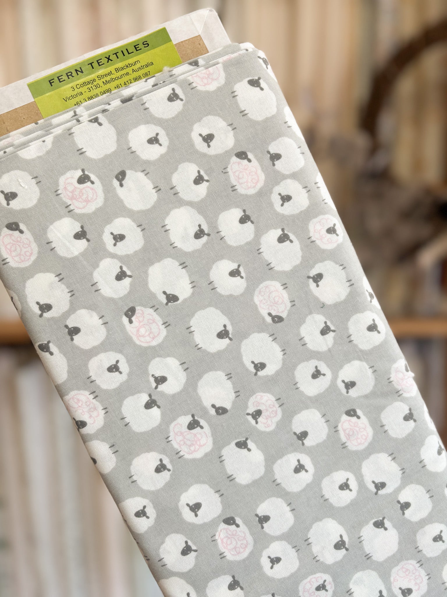 Sheep White AP31702-2E by Cosmo