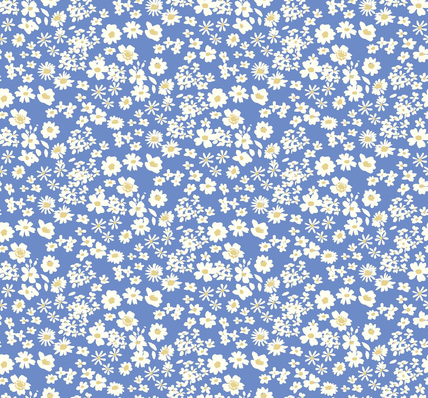 Ditsy Cornflower - Flowers Collection by Lewis & Irene