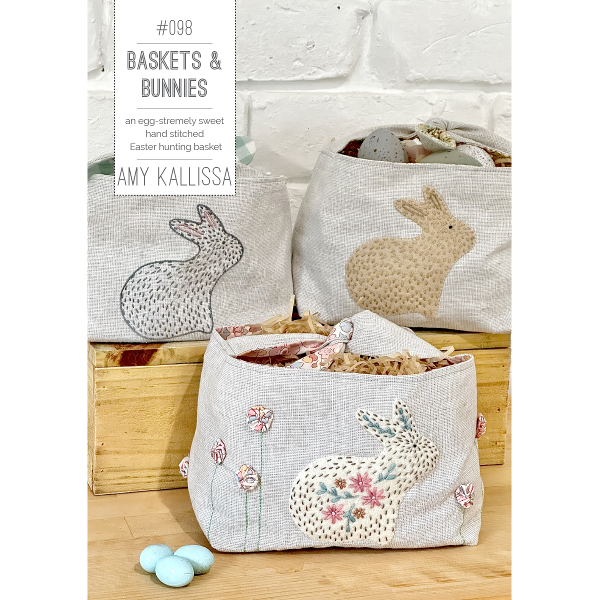 Baskets & Bunnies Easter Bag Pattern - Amy Kallissa