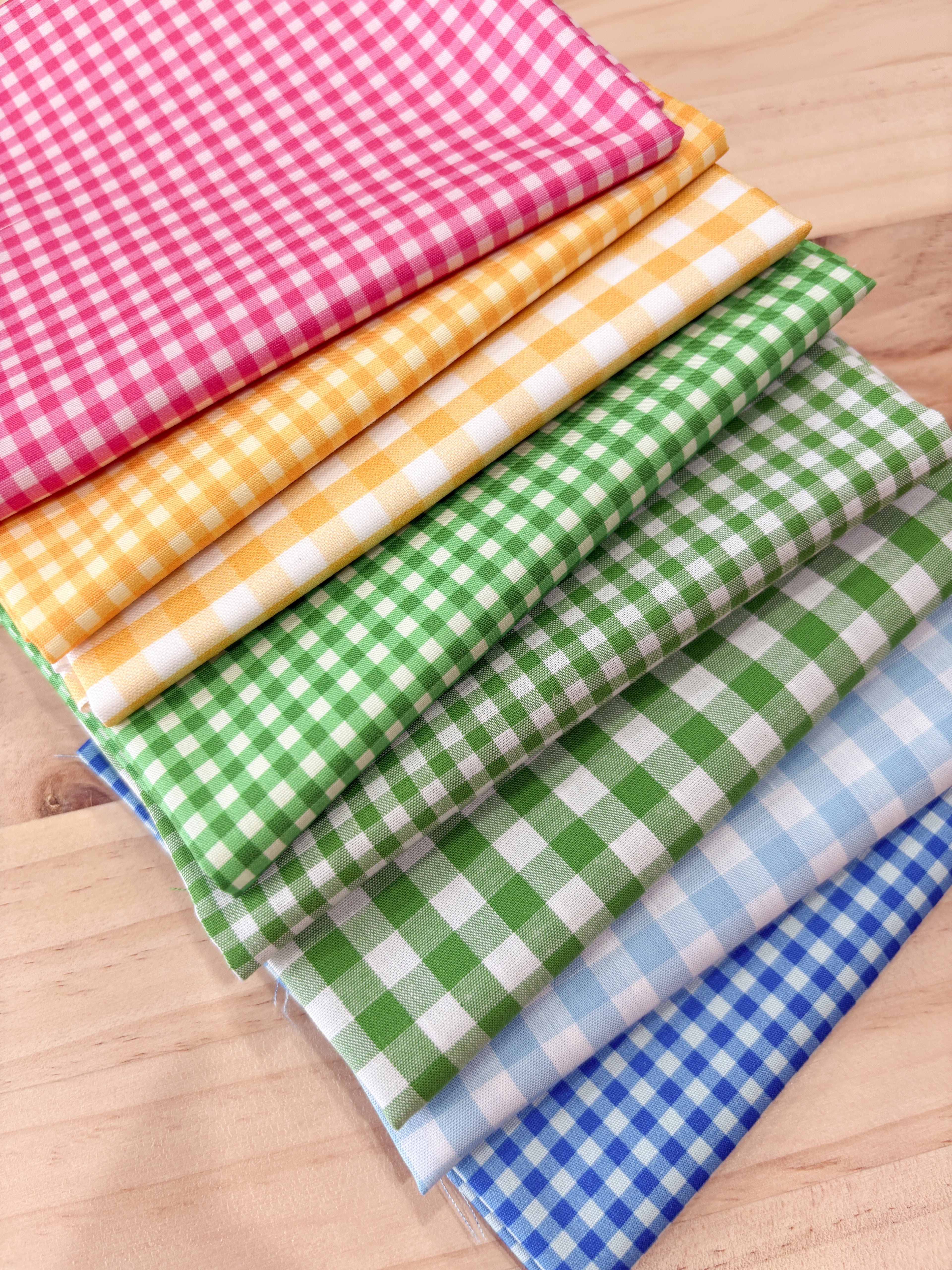 Bright Ginghams - 8 Piece Bundle