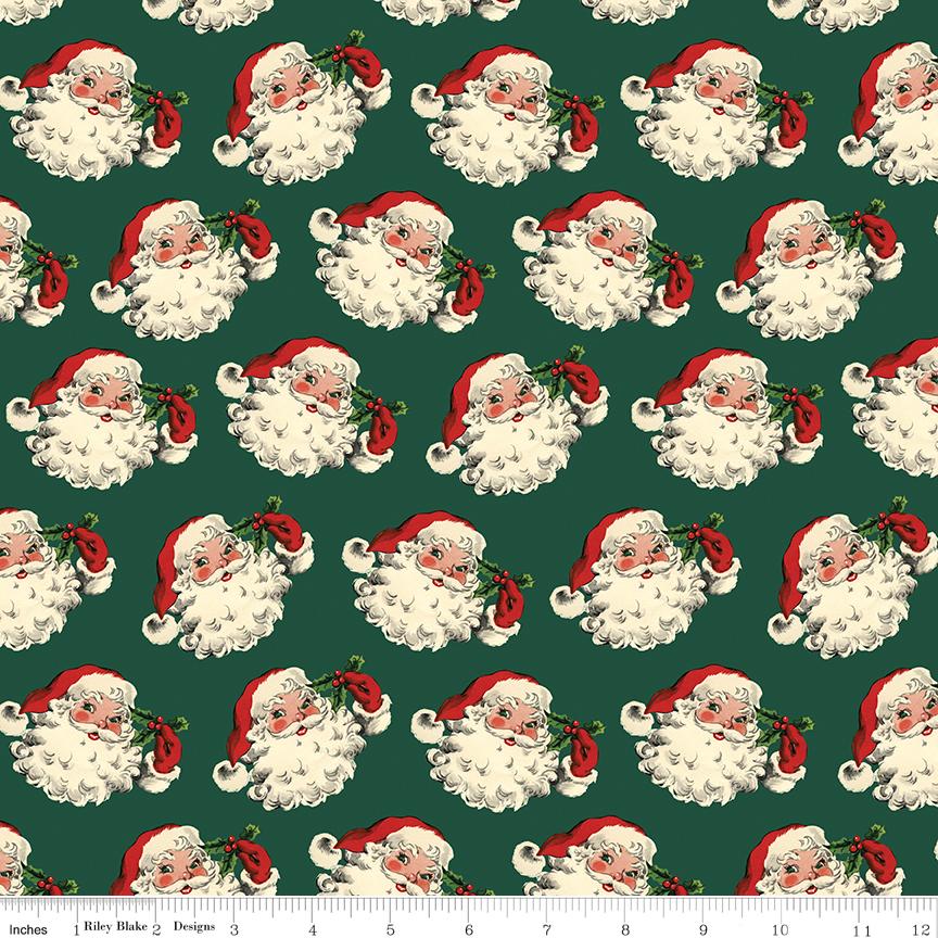 Santa Forest - Old Fashioned Xmas by Riley Blake Designs