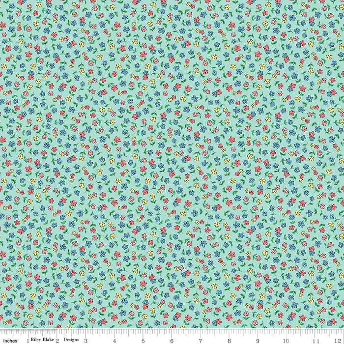 Flowers Mist - Playtime 30s by Riley Blake Designs