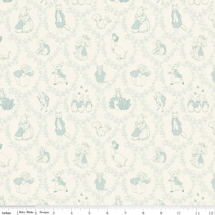 Toile Cloud - Peter Rabbit & Friends by Riley Blake Designs