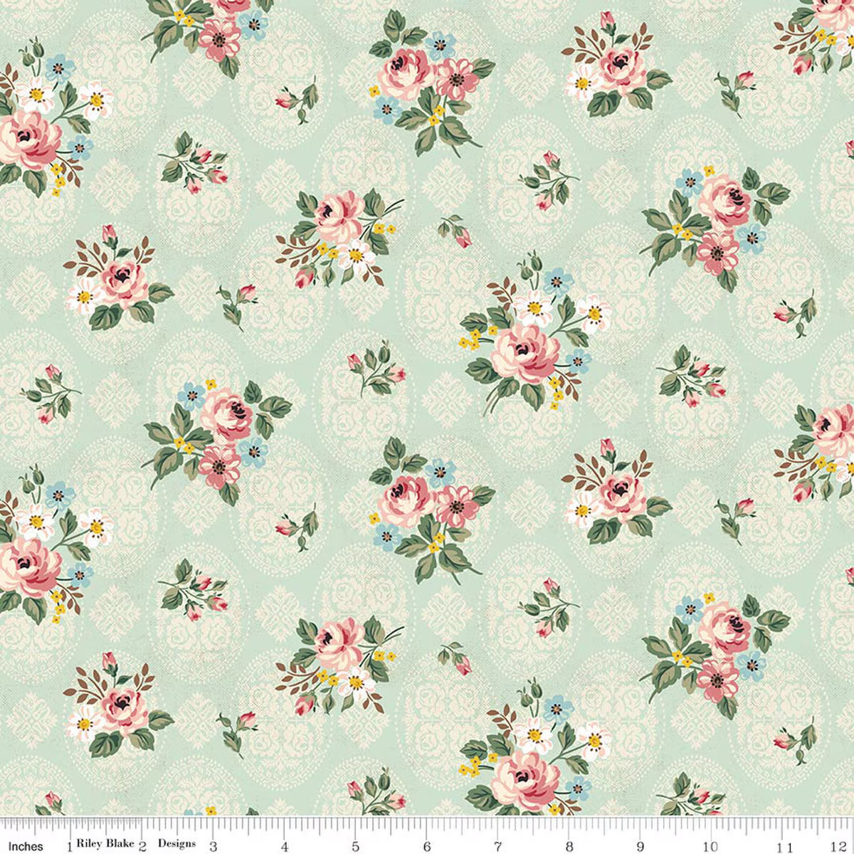 Posy Mint - Rose & Violet&