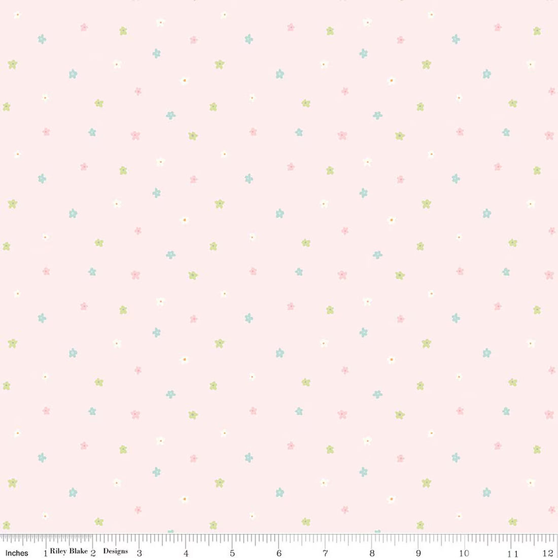 Ditsy Pink - Little Posies by Riley Blake Designs