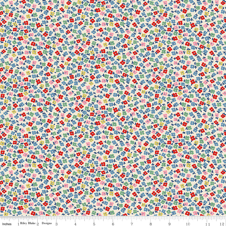 Teeny One Cream - Cath Kidston Signature by Riley Blake