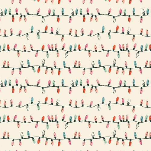 Festive Twinkle - Christmas in the Cabin by Art Gallery Fabrics