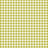 Fabric swatch green and white gingham check