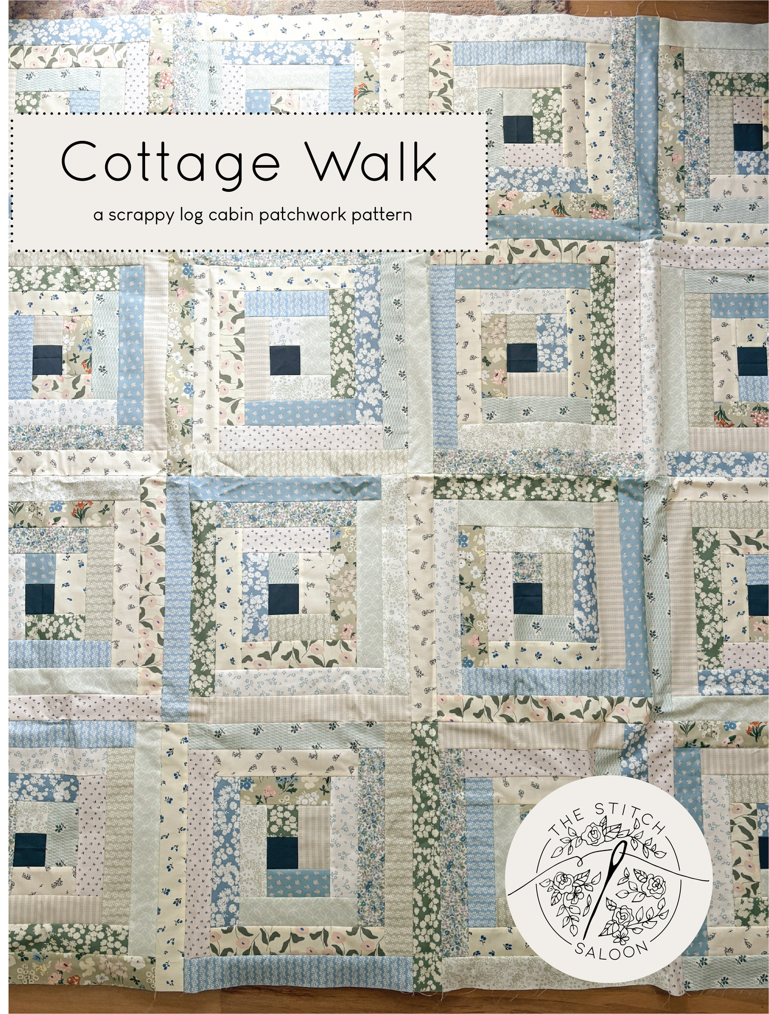Cottage Walk Quilt Pattern (PDF Download)