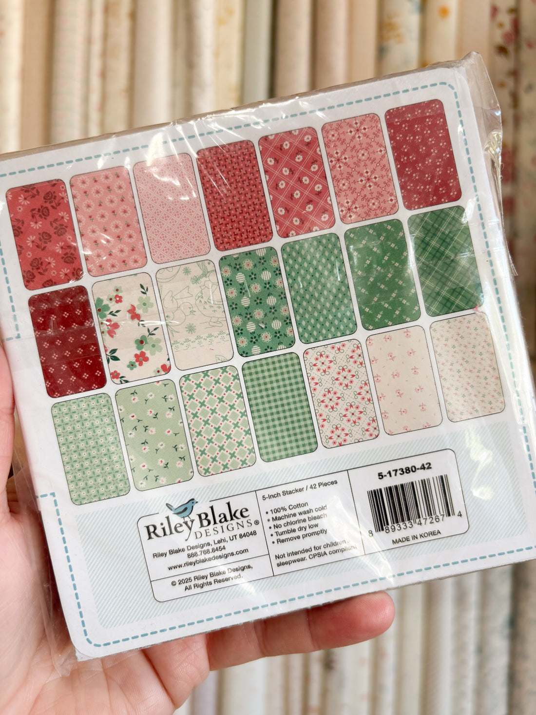 Berry & Sage 5" Stacker - Riley Blake Designs