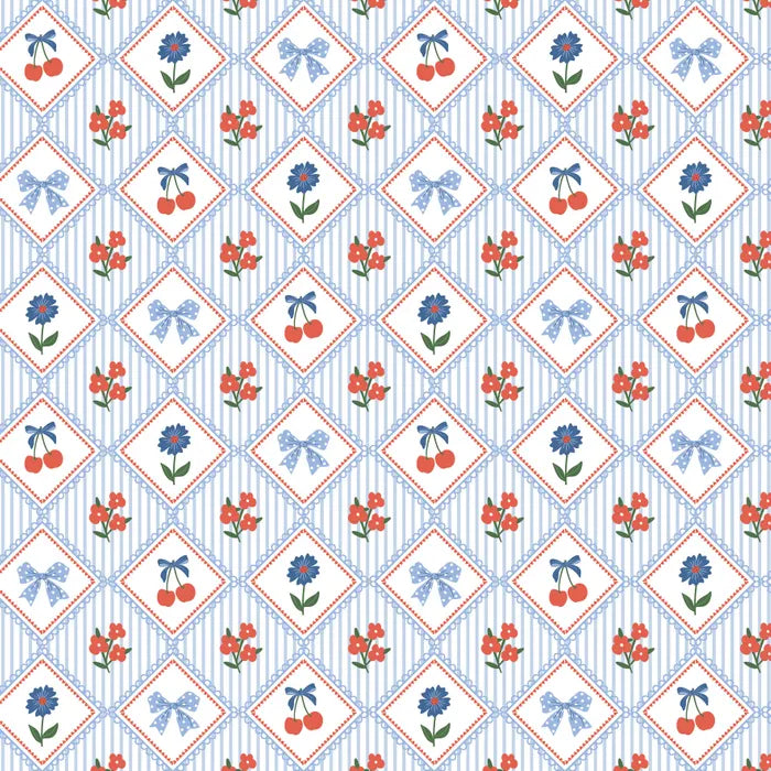 Framed Bows and Florals - Cottage Romance by Devonstone