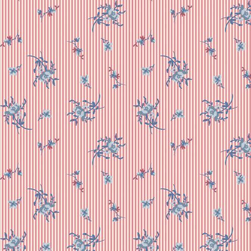 Wistful Garden Rose - Fairview Avenue by Art Gallery Fabrics