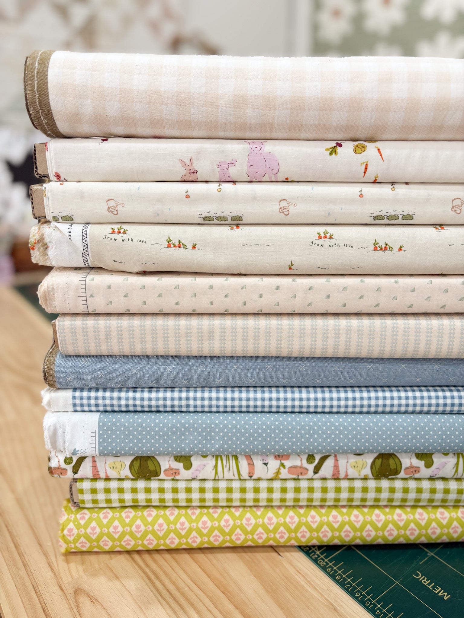 Garden Patch Farm - Baby Quilt Kit - The Stitch Saloon