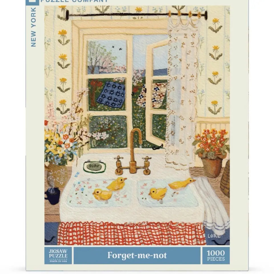 Loré Pemberton 1000 Pc Puzzle - Forget-Me-Not Spring