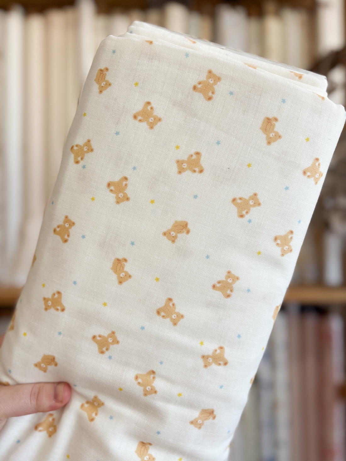 Teddy Bears GH10666-A (Double Gauze) by Handworks