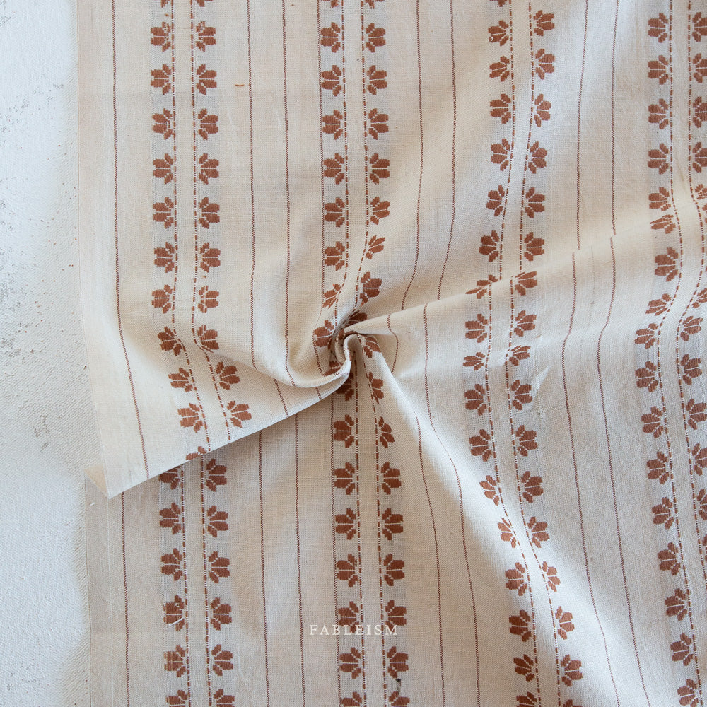 Deco Stripe Umber - Golden Hour by Fableism