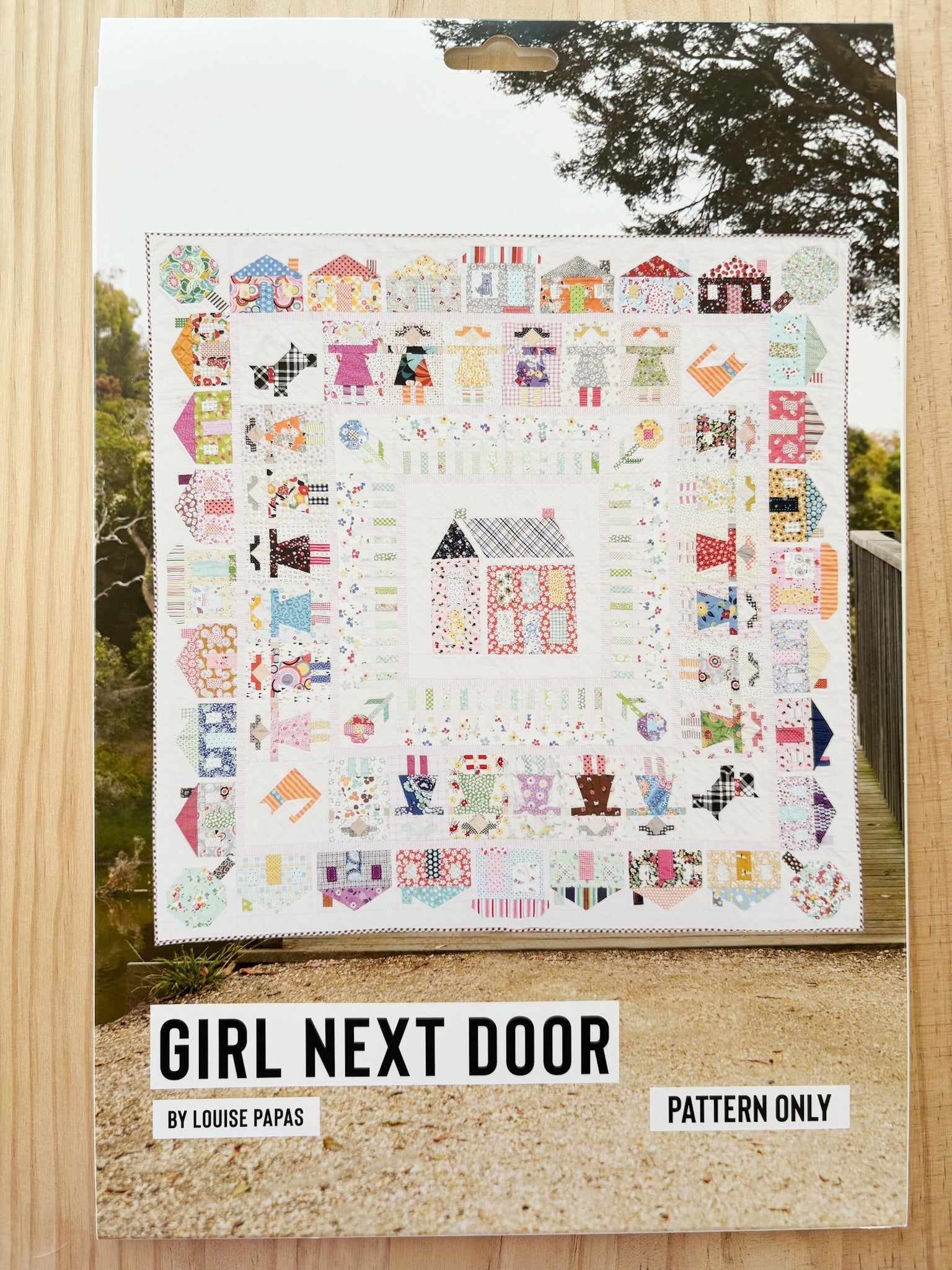 Girl Next Door Quilt Pattern - Louise Papas
