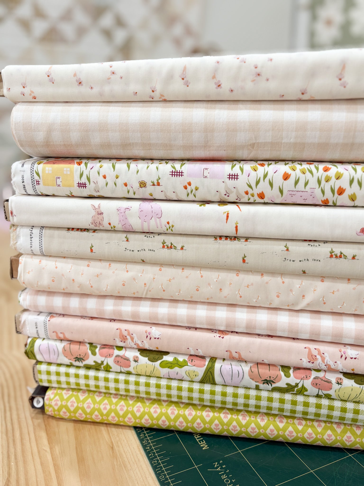 Garden Patch Farm - Baby Quilt Kit - The Stitch Saloon
