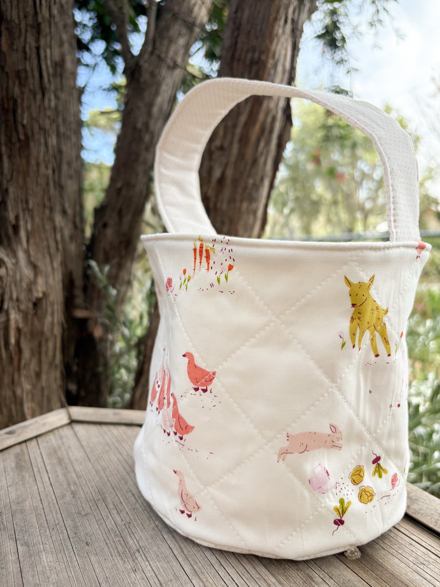 Gather Patchwork Basket Pattern (Paper)