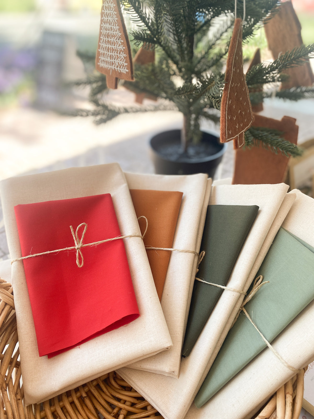 Home for Christmas Stocking Fabric Kit