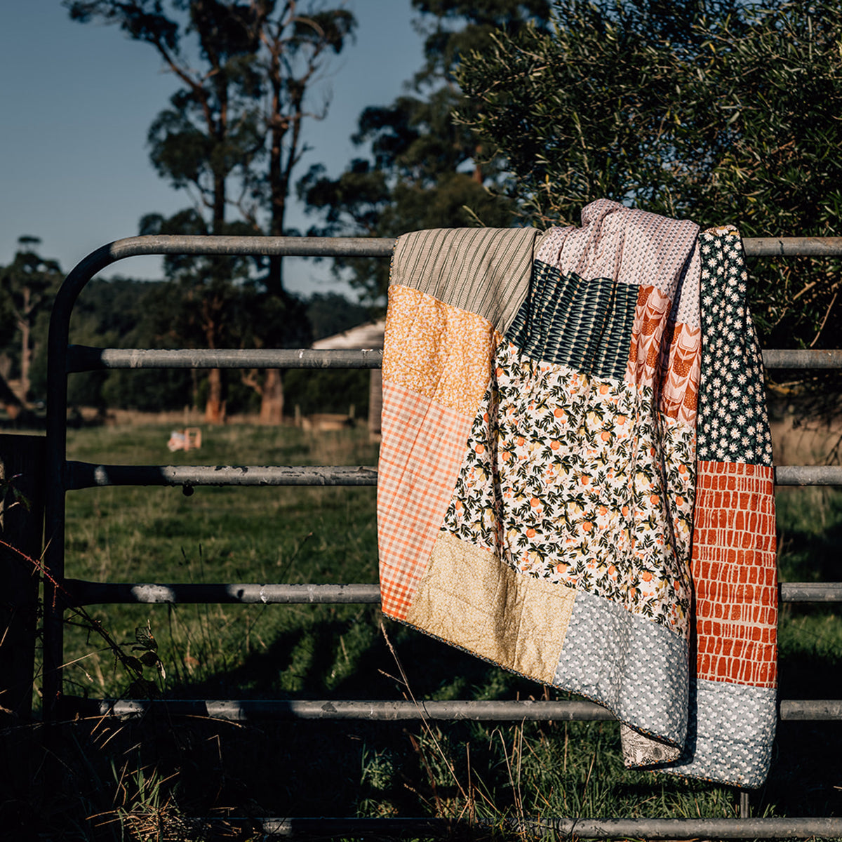 Homestead Quilt Paper Pattern - Amy Kallissa