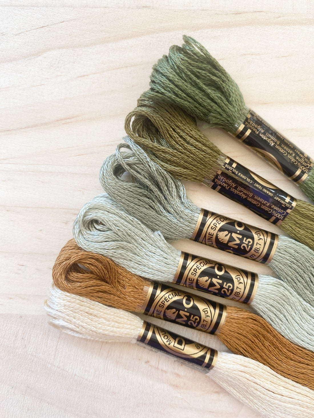 DMC Thread Pack - Forest