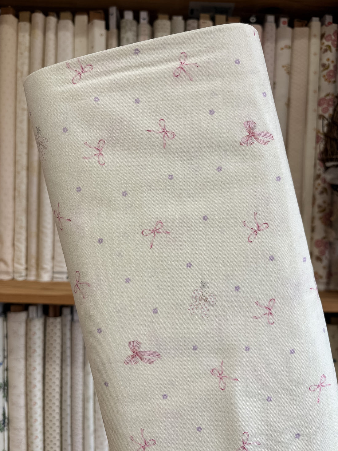 Pink Bows SP2600-2A by Cosmo
