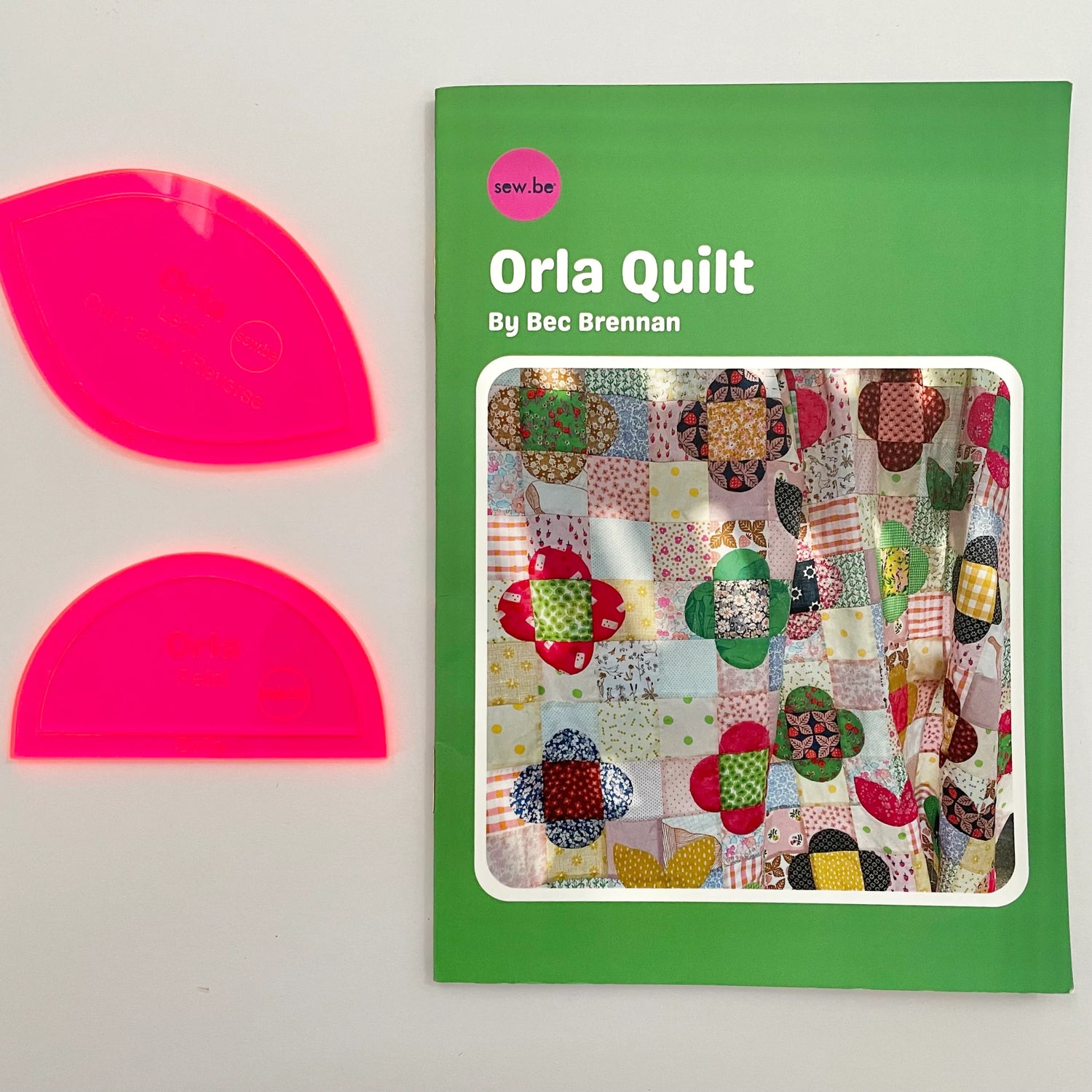 Orla Quilt Acrylic Templates - Sew.Be