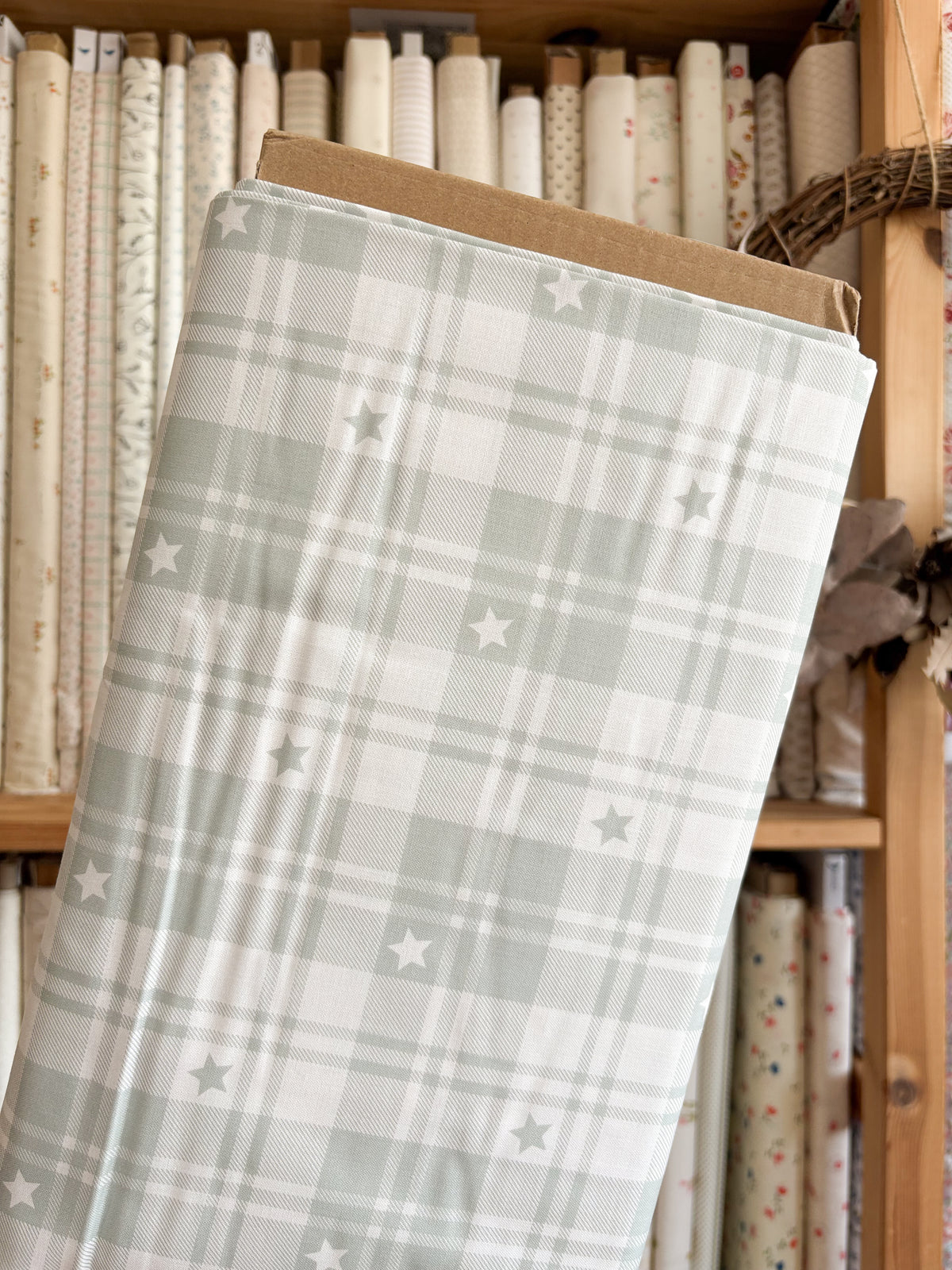 Sage Check - Toybox Treasures by The Craft Cotton Co