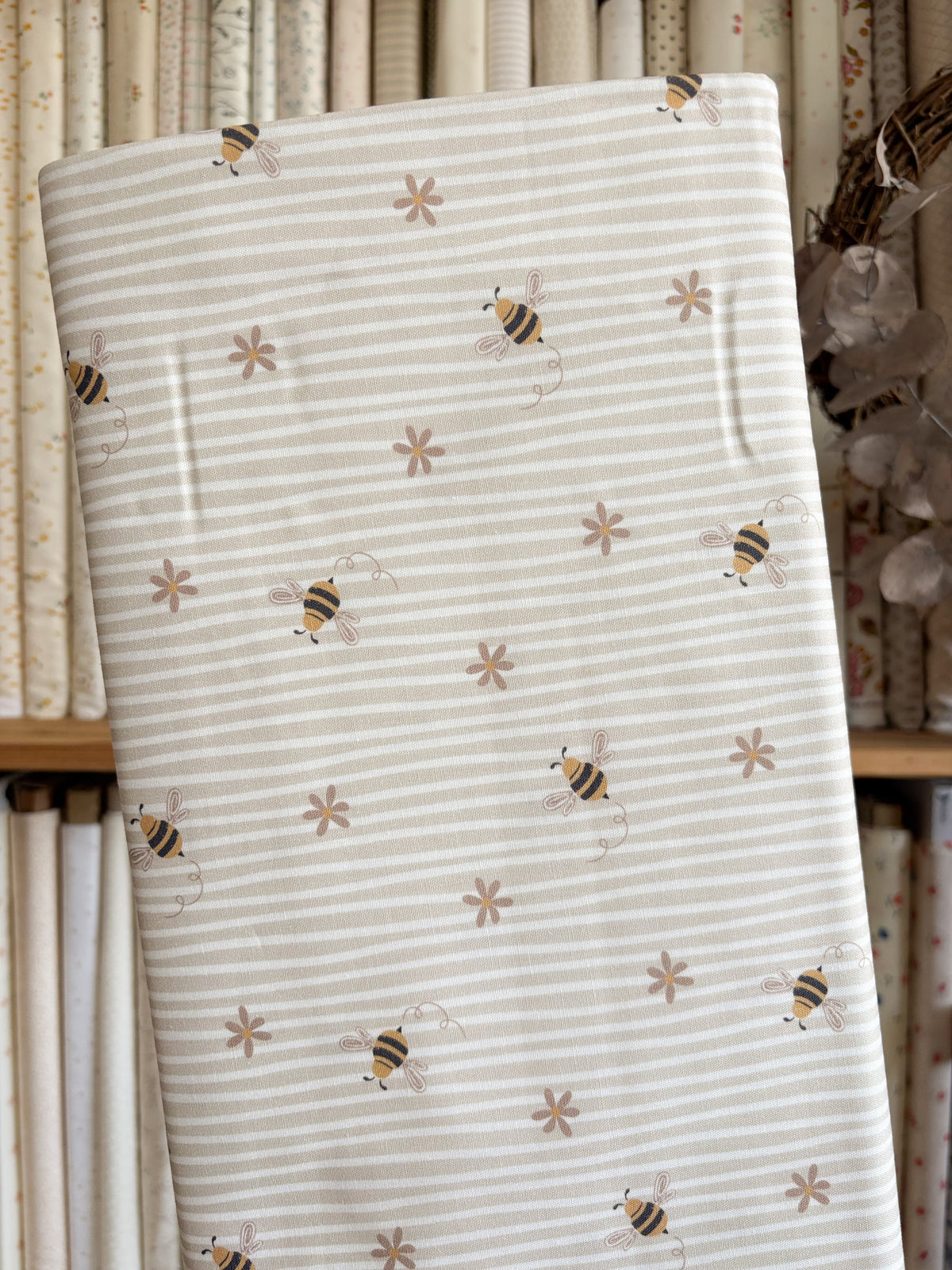 Bee Stripe - Bramble & Bumble by The Craft Cotton Co