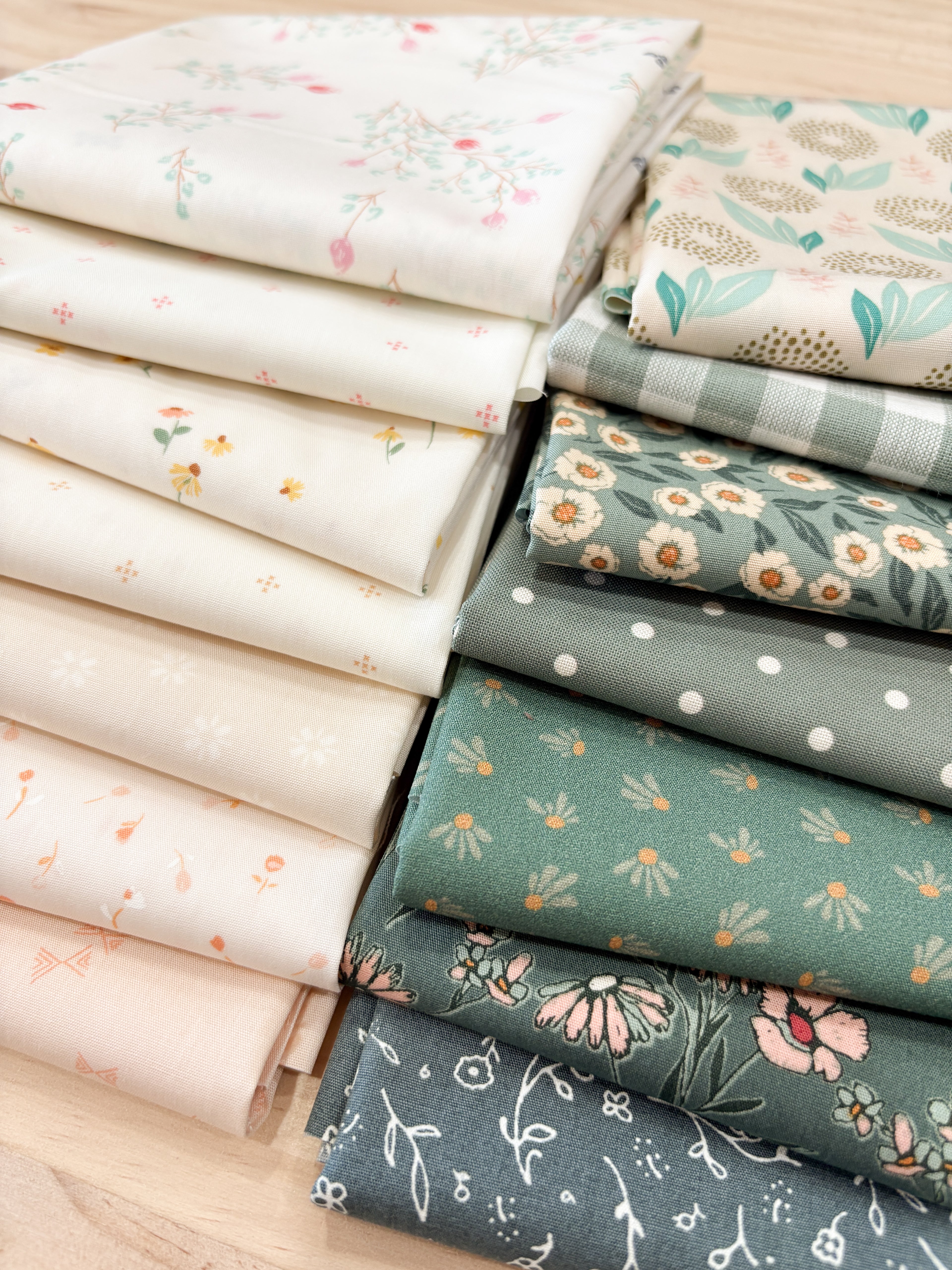 Garden Patch Green Quilt Kit - The Stitch Saloon