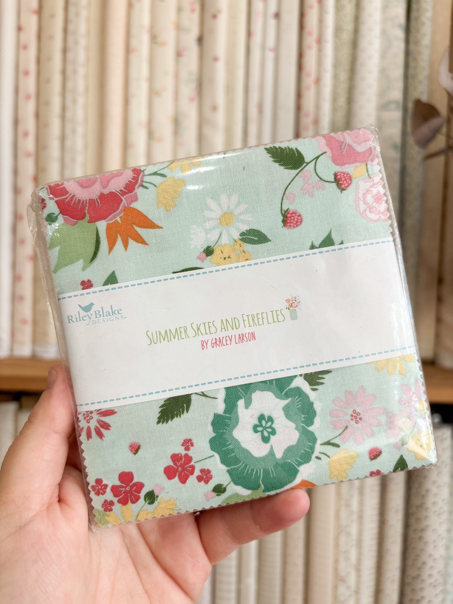 Summer Skies & Fireflies 5" Stacker - Riley Blake Designs