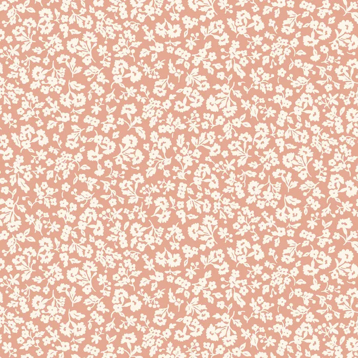 Dainty Meadow B - Denim Florals - Liberty Quilting Cotton