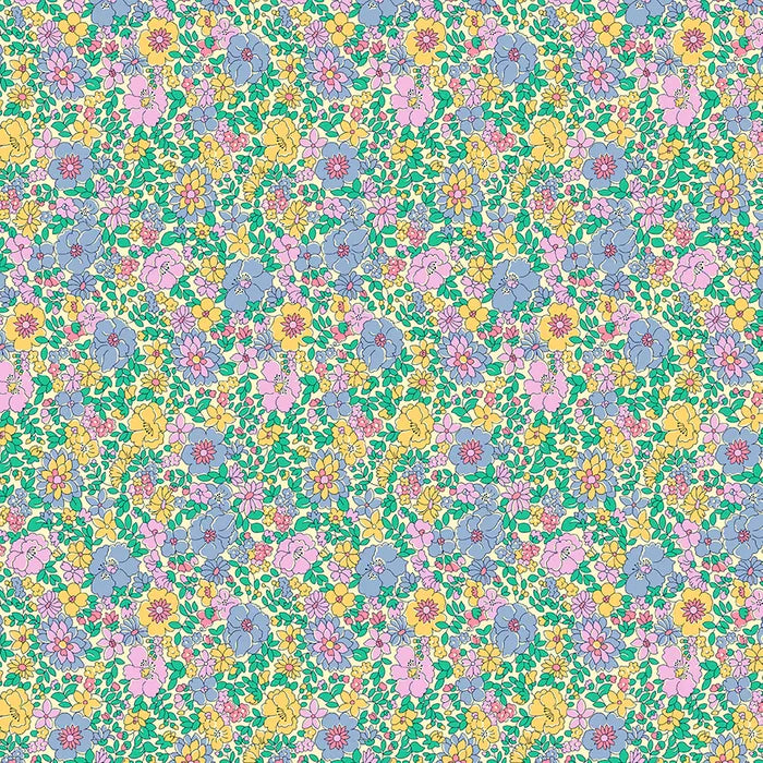 Arley Rose Green - Everlasting Collection by Liberty of London - Quilting Cotton