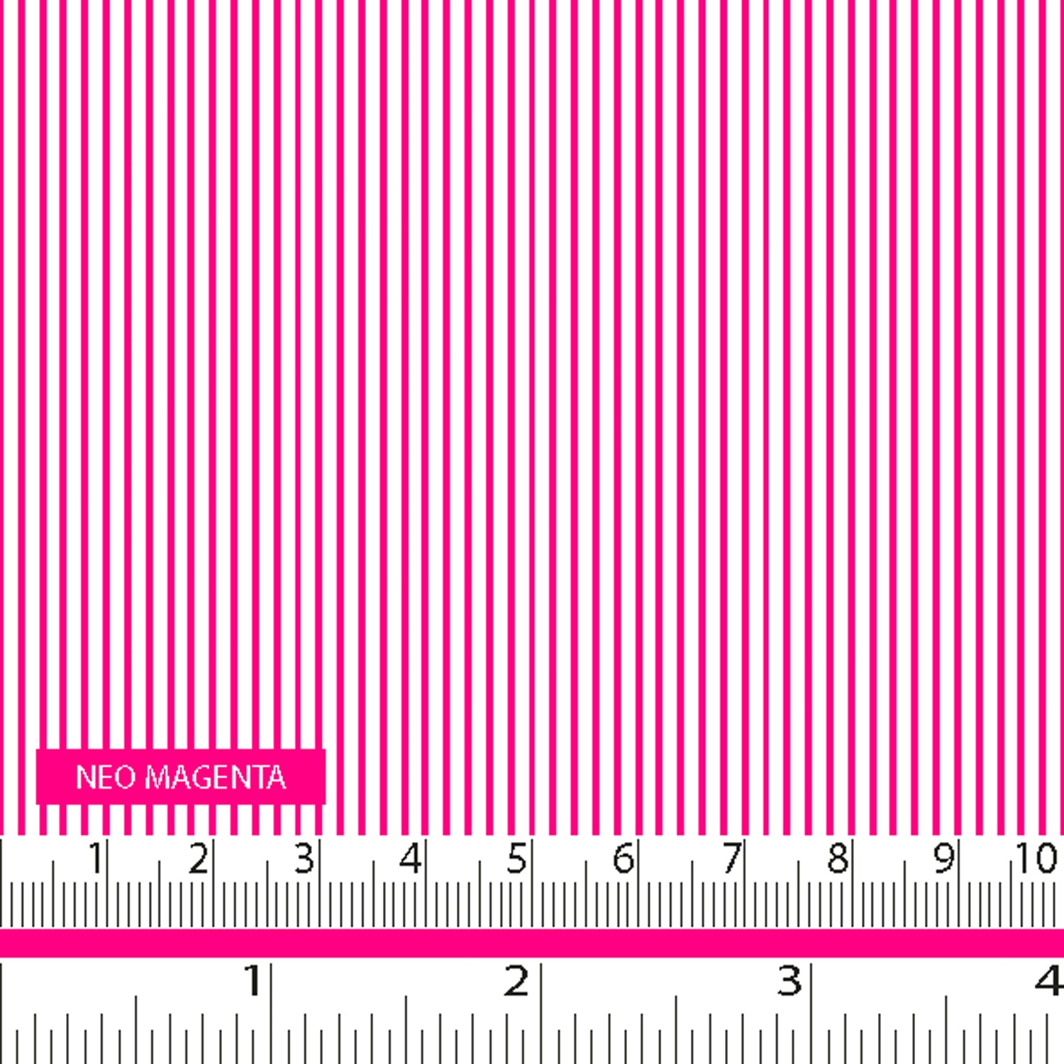 Stripe Neo Magenta - Simplicity by A Day in the Country